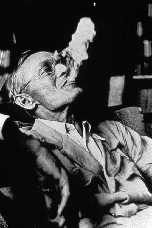 Έρμαν Έσσε / Hermann Hesse smoking