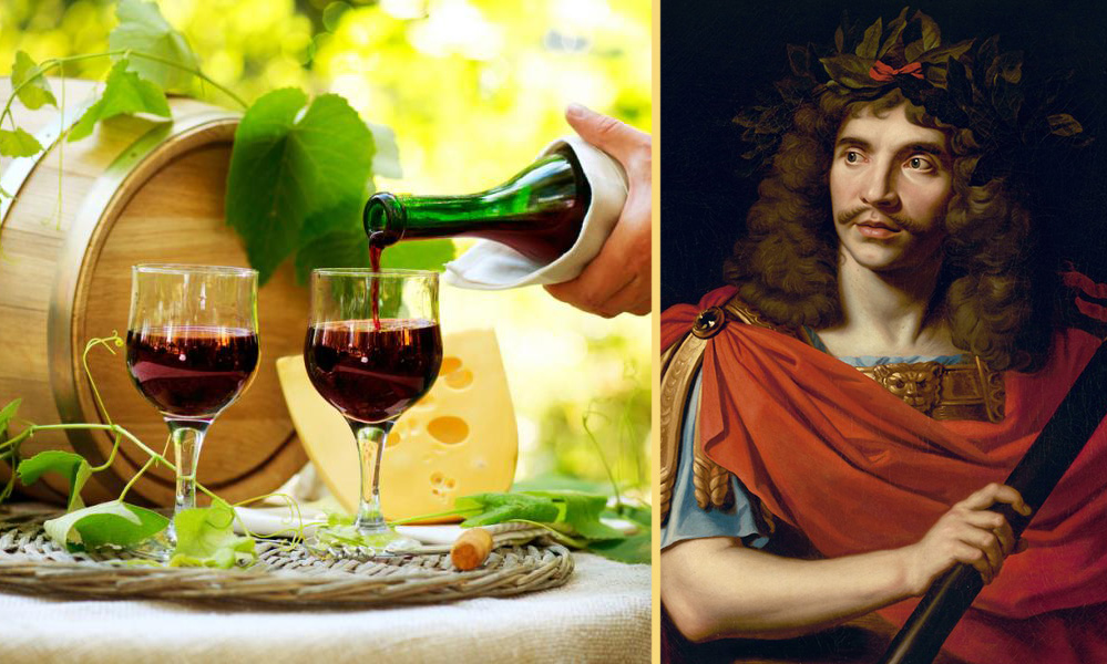 Ο Μολιέρος και το κρασί