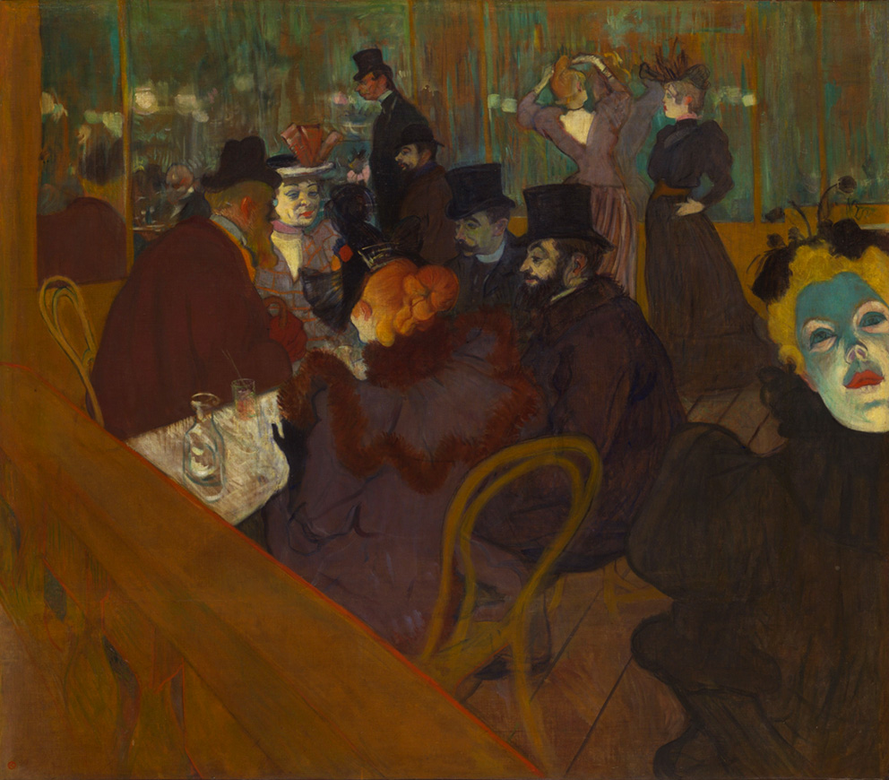 Henri de Toulouse-Lautrec – Στο Μουλέν Ρουζ (“At the Moulin Rouge”, 1892)