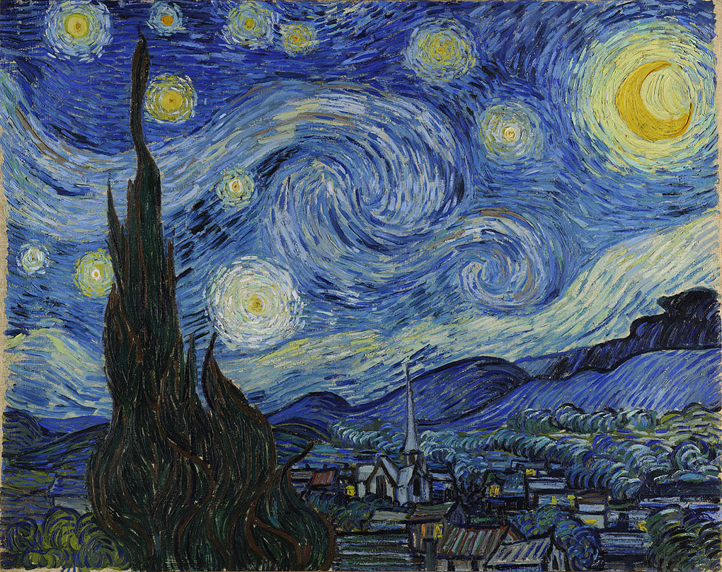 Vincent van Gogh – Έναστρη Νύχτα (“Starry Night”, 1889)