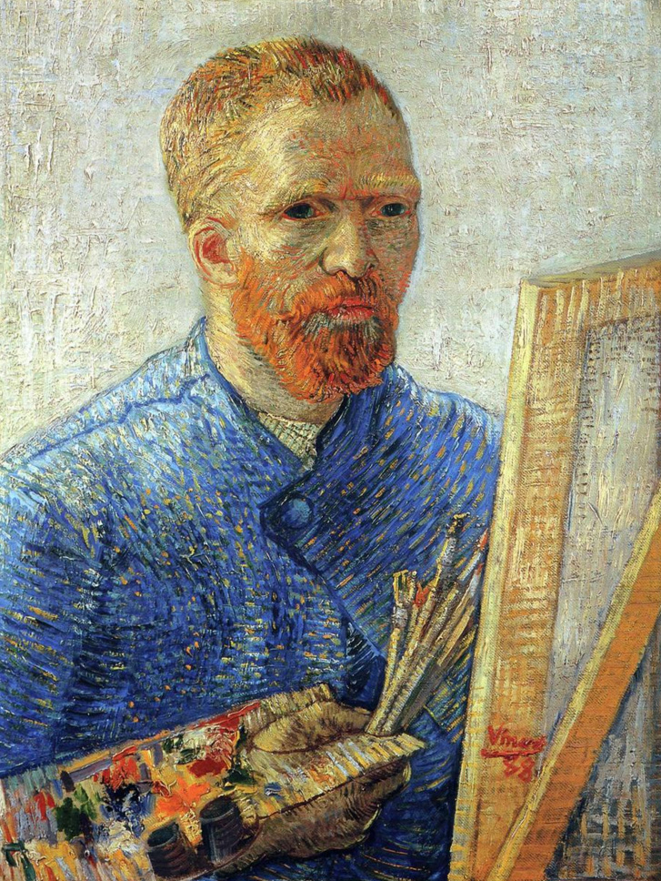 Vincent van Gogh – Πορτραίτο (“Self-Portrait as a Painter”, 1887-88)