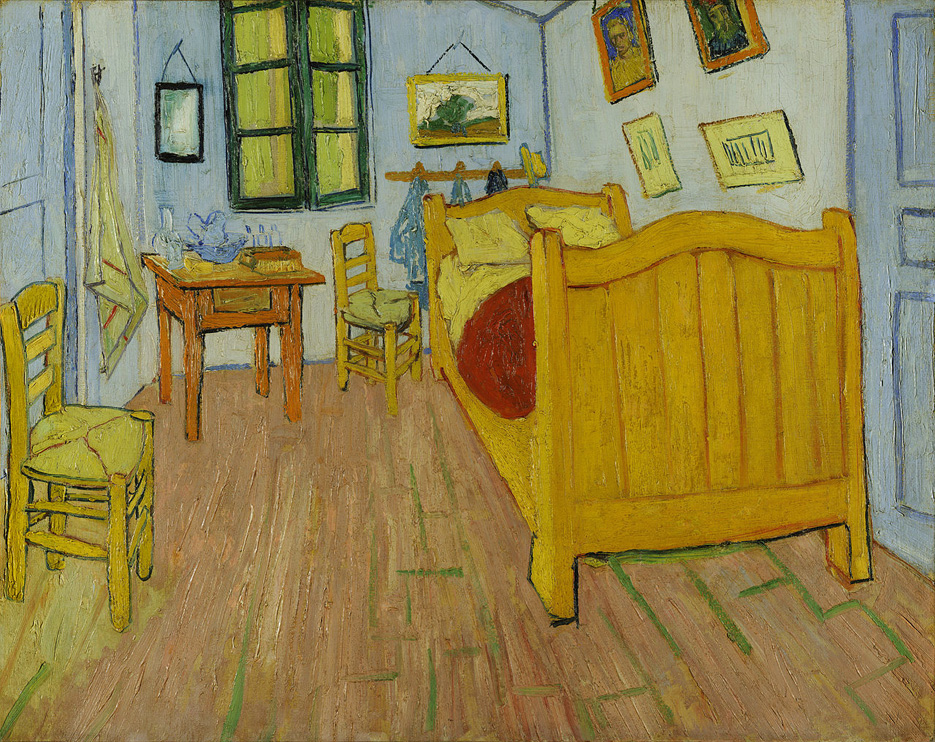 Vincent van Gogh –  Η Κρεβατοκάμαρα (“De Slaapkamer” - “The Bedroom”, 1888)