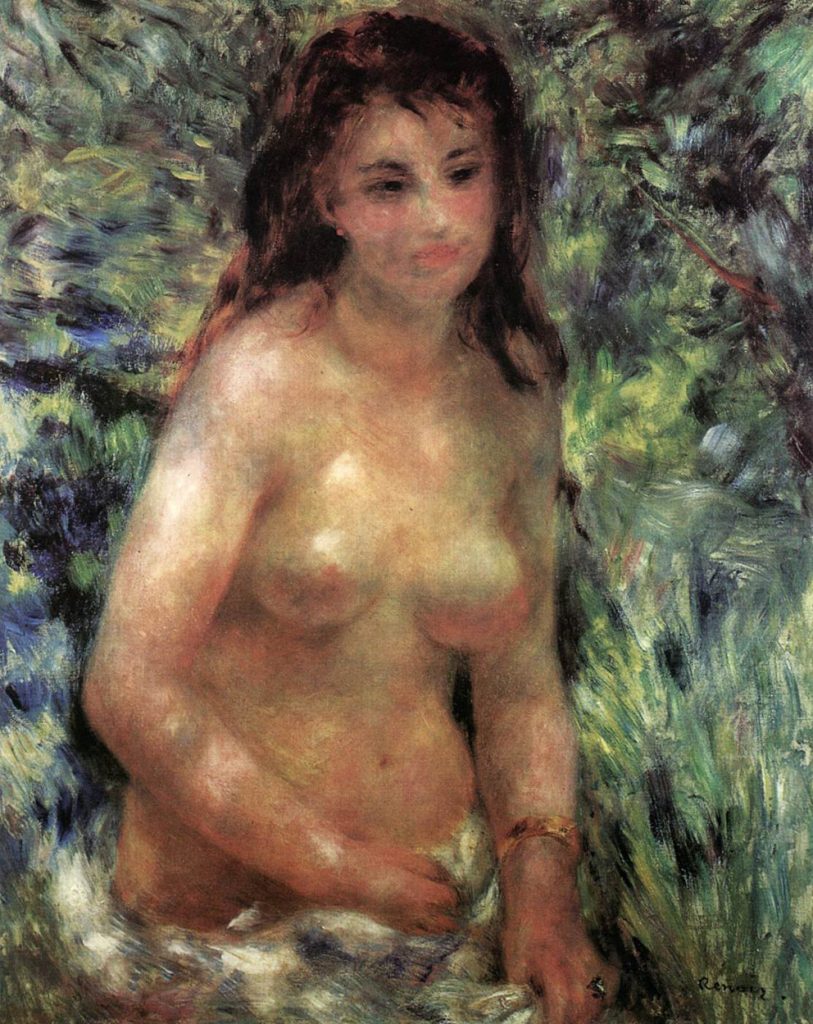Pierre-Auguste Renoir – Γυμνό στο Ηλιόφως (“Etude. Torse, effet de soleil” – “Nude In The Sunlight”, 1875)