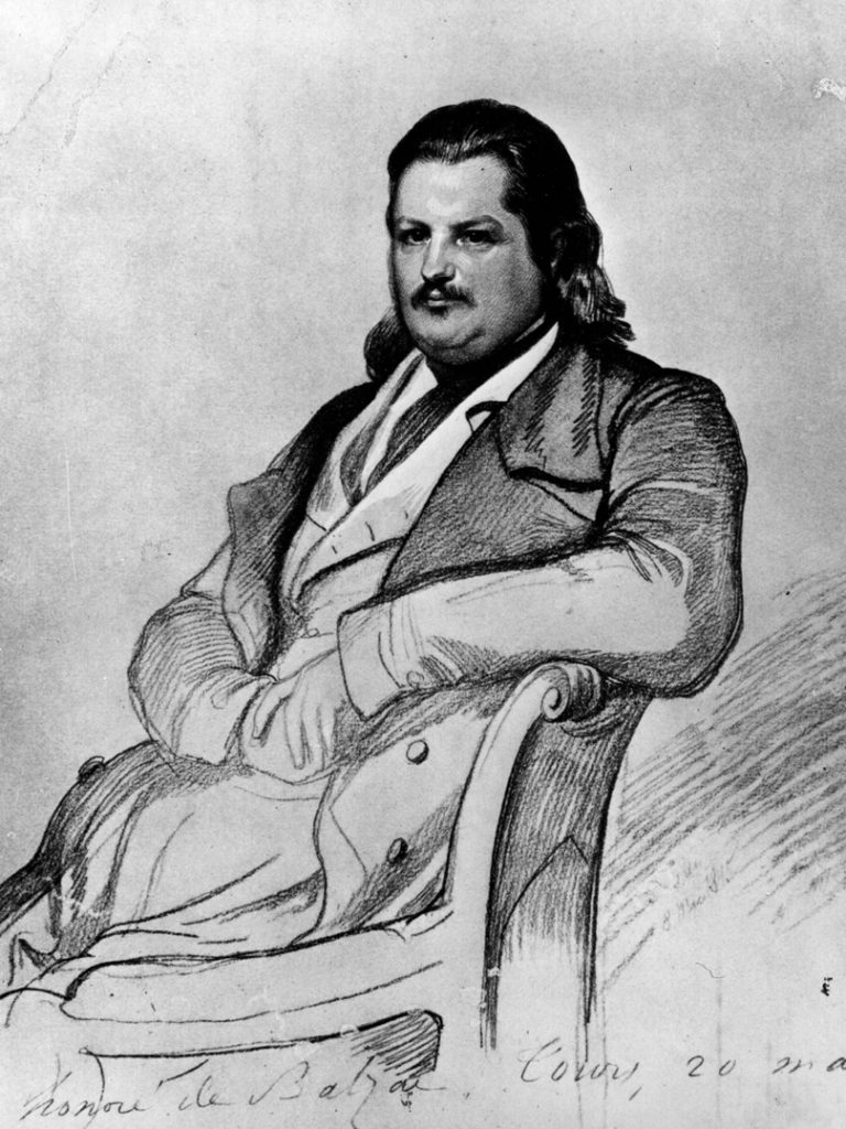 Πορτραίτο του Ονορέ ντε Μπαλζάκ / Honoré de Balzac