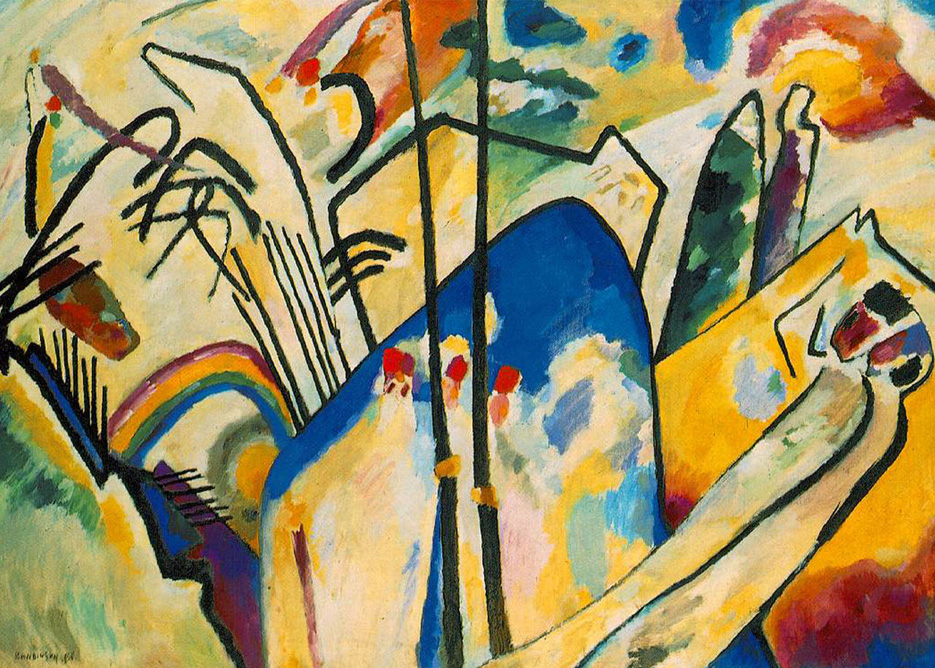 Vassily Kandinsky - Composition No 4, 1911