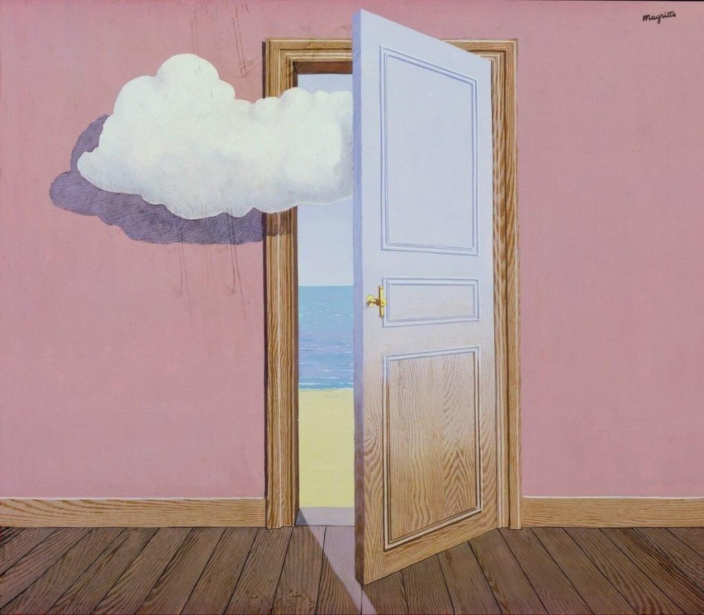 La Prophetie, painting by René Magritte / Πίνακας του Ρενέ Μαγκρίτ