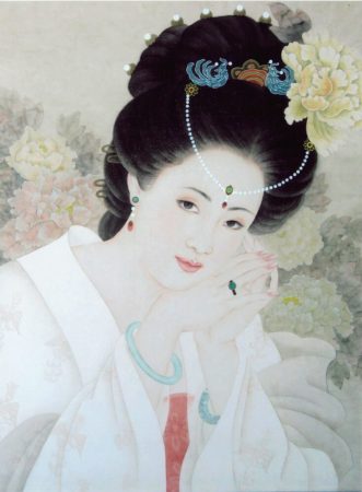 Yang Guifei portrait - Γιανγκ Γκουιφέι. Μια από τις ομορφότερες γυναίκες της Κίνας