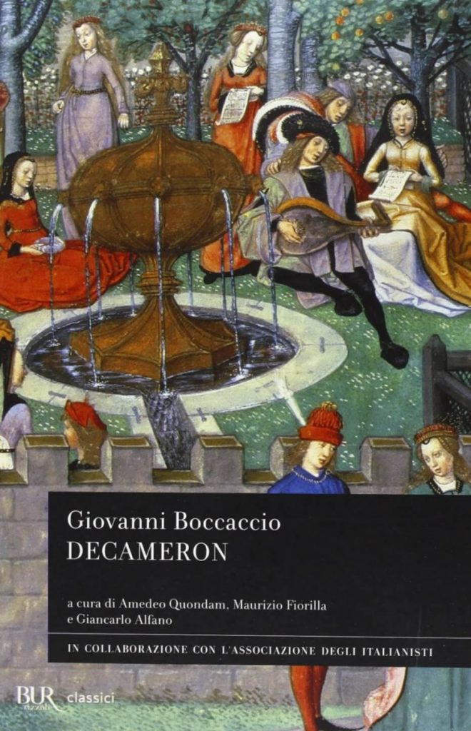 Giovanni Boccaccio, The Decameron, book cover