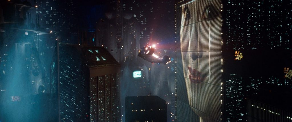 Πανοραμική σκηνή από το Blade Runner / City scene in Blade Runner film