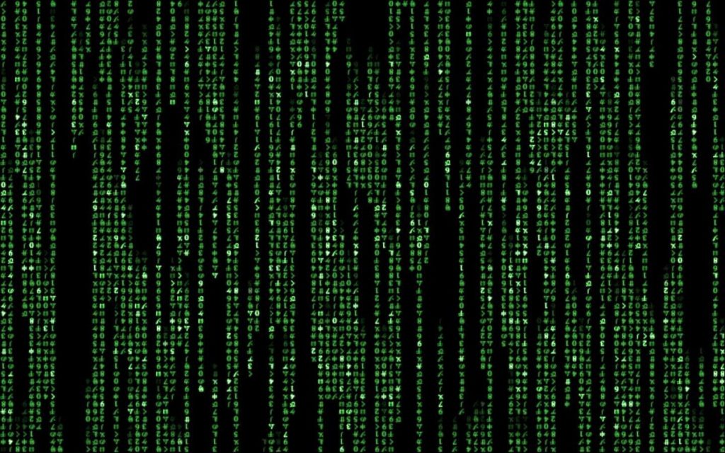The Matrix wall / Ο ψηφιακός τοίχος του Μάτριξ