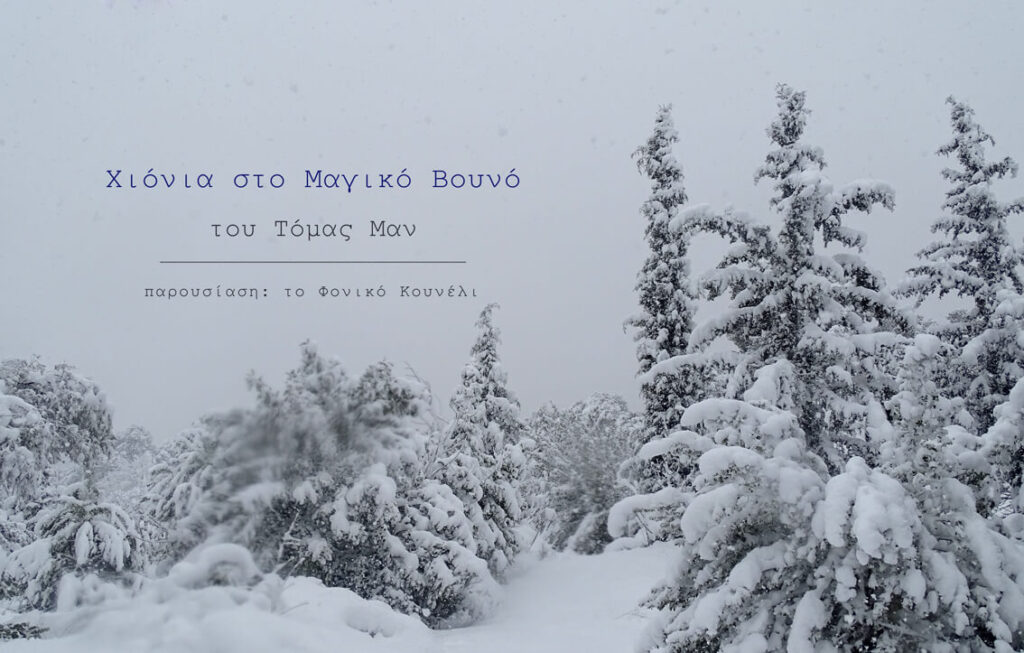 Χιόνια στο Μαγικό Βουνό... του Τόμας Μαν. Μια παρουσίαση από το Φονικό Κουνέλι