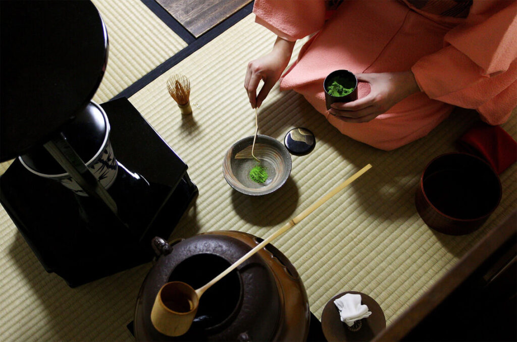 Japanese tea ceremony / Ιαπωνική τελετή τσαγιού