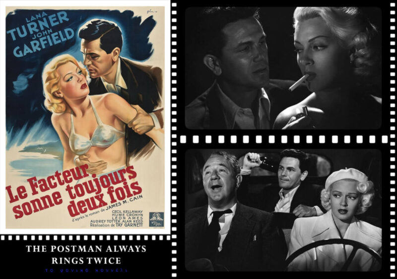 Οι καλύτερες ταινίες του φιλμ νουάρ: The Postman Always Rings Twice. [Ο ταχυδρόμος χτυπάει πάντα δύο φορές, 1946]. Film Noir best movies