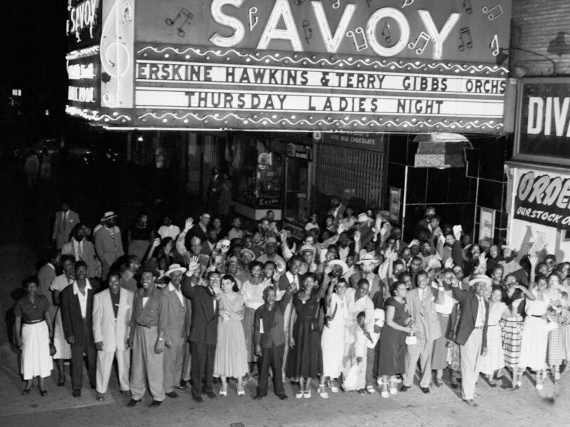 Το θρυλικό νυχτερινό κέντρο της τζαζ Savoy / Savoy Ballroom in the 40s