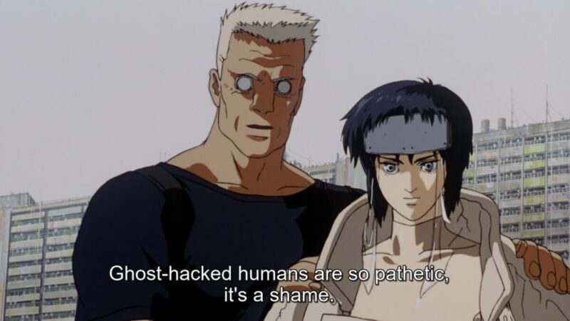 Σκηνή από την ταινία άνιμε Ghost In The Shell του 1995 / Ghost In The Shell anime still