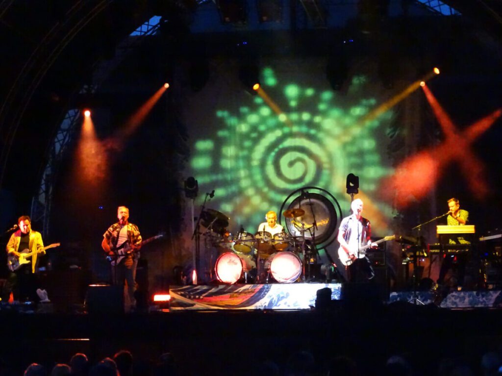 Nick Mason's Saucerful of Secrets live in Athens