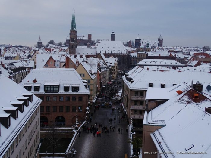 Χειμώνας στη Νυρεμβέργη της Γερμανίας / Winter in Nuremberg, Germany