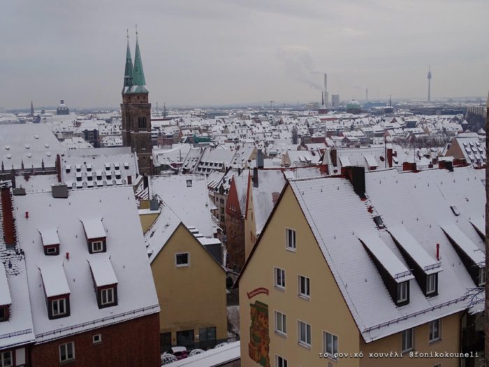 Χειμώνας στη Νυρεμβέργη της Γερμανίας / Winter in Nuremberg, Germany