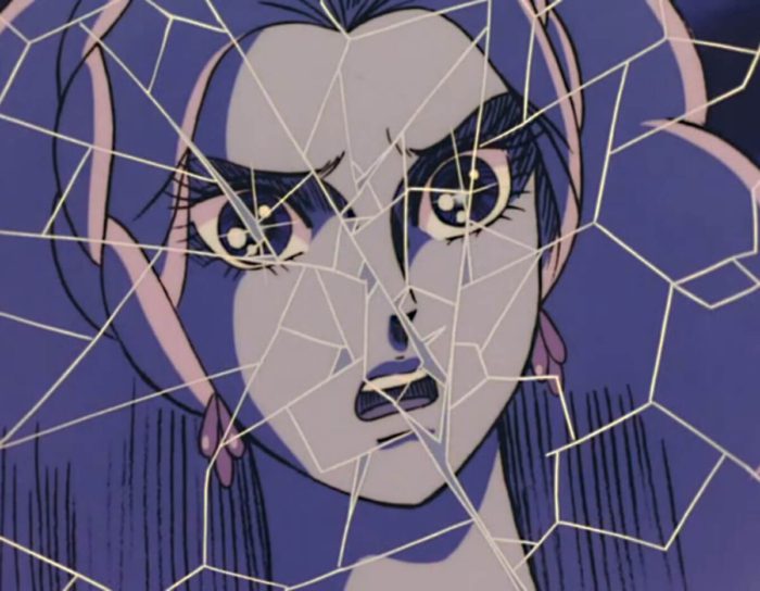 Art and direction in The Rose of Versailles anime series: dramatic shattered glass effect
