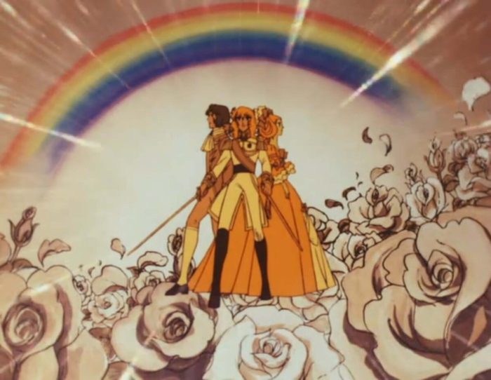 Artistic still in The Rose of Versailles anime series