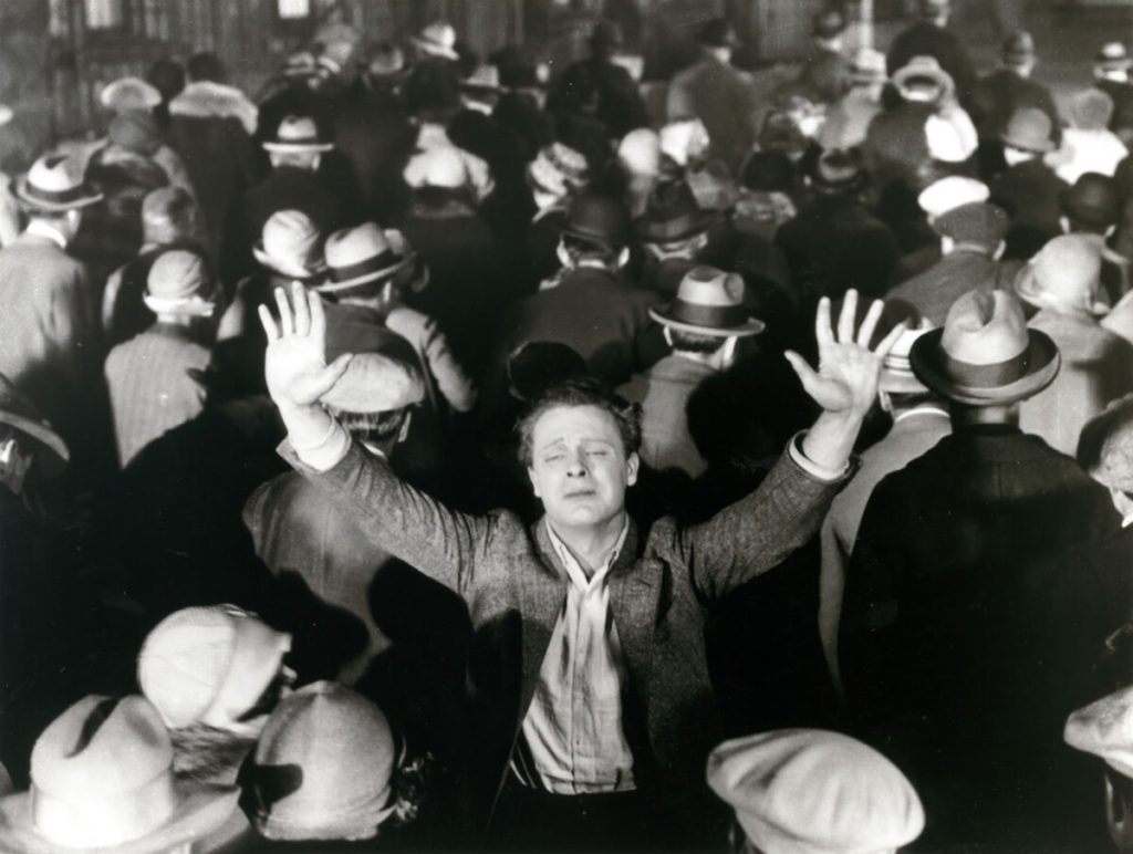 The Crowd, scene from the film by King Vidor / Το Πλήθος του King Vidor