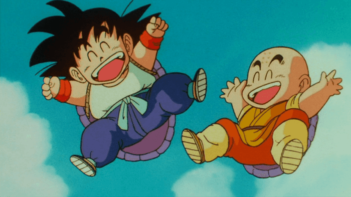 Son Goku and Krillin, Dragon Ball.