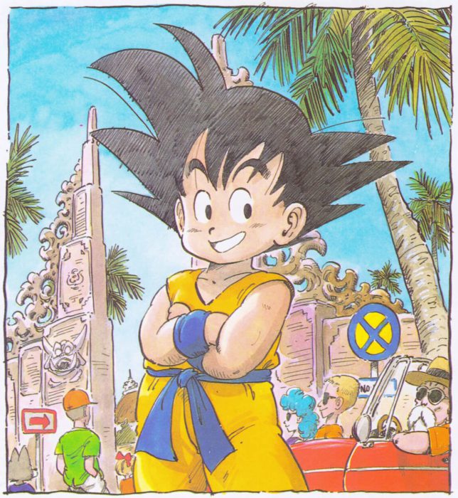 Son Goku, Dragon Ball Art by Akira Toriyama