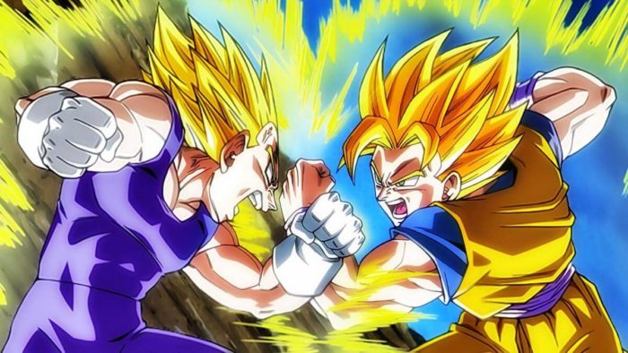 Goku vs Vegeta, Dragon Ball Z